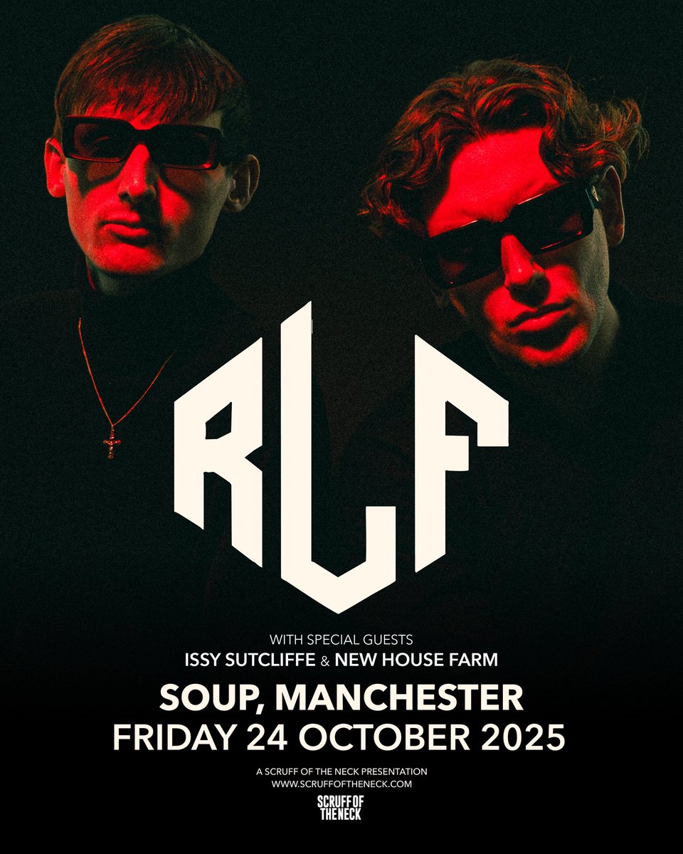 Red Light Factory (@redlightfactory) on Twitter photo Buzzing to have <a href="/IssySutcliffex/">Issy Sutcliffe</a> and <a href="/newhousefarmbnd/">new house farm.</a> joining the bill for our opening headline show at <a href="/soupmanchester/">SOUP</a> in October ๐ฅ
Tickets have been flying out. Donโt leave it too late.
Buy Here ๐ linktr.ee/redlightfactory Buzzing to have <a href="/IssySutcliffex/">Issy Sutcliffe</a> and <a href="/newhousefarmbnd/">new house farm.</a> joining the bill for our opening headline show at <a href="/soupmanchester/">SOUP</a> in October ๐ฅ
Tickets have been flying out. Donโt leave it too late.
Buy Here ๐ linktr.ee/redlightfactory