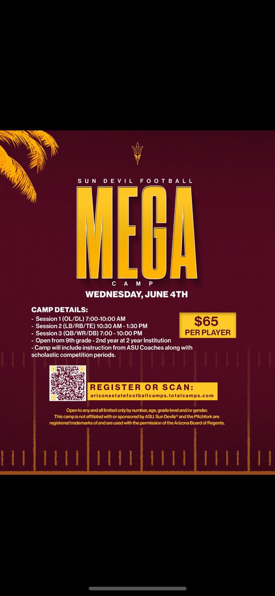 NICK GENTILELLA (@nicky_gent) on Twitter photo Getting your name out there is 1 step of many
I will be attending the Fresno State and Arizona State football camps for Juco athletes
<a href="/Saddleback_FB/">Saddleback College Football</a> <a href="/CoachSekander/">Zadi Sekander</a> <a href="/CoachLukeSC/">Coach Williams Fierro</a> <a href="/coachfischer7/">Jeff Fischer</a> <a href="/CoachProodian/">CoachProodian</a> <a href="/FresnoStateFB/">Fresno State Football</a> <a href="/ASUFootball/">Sun Devil Football</a> <a href="/Coach_Entz/">Coach Matthew Entz</a> <a href="/KennyDillingham/">Coach Dillingham</a> Getting your name out there is 1 step of many
I will be attending the Fresno State and Arizona State football camps for Juco athletes
<a href="/Saddleback_FB/">Saddleback College Football</a> <a href="/CoachSekander/">Zadi Sekander</a> <a href="/CoachLukeSC/">Coach Williams Fierro</a> <a href="/coachfischer7/">Jeff Fischer</a> <a href="/CoachProodian/">CoachProodian</a> <a href="/FresnoStateFB/">Fresno State Football</a> <a href="/ASUFootball/">Sun Devil Football</a> <a href="/Coach_Entz/">Coach Matthew Entz</a> <a href="/KennyDillingham/">Coach Dillingham</a>