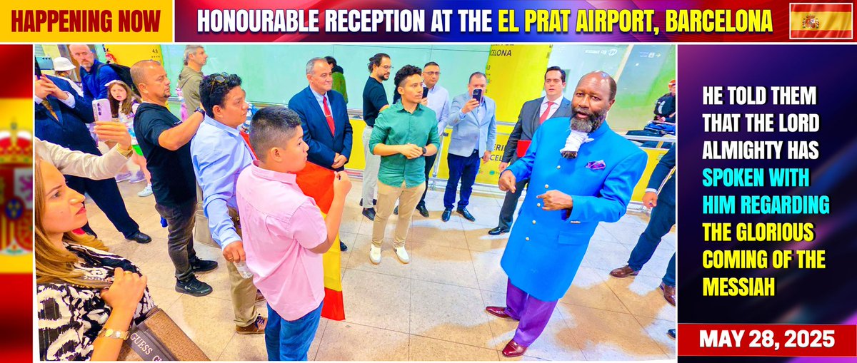 Tremendous times, to hear from some one has the instructions of the THRONE ROOM OF GOD

 #SpainRevivalHour