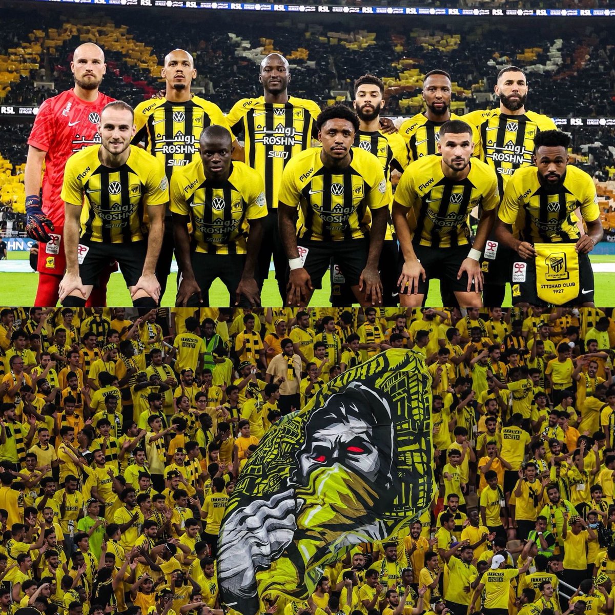 الحمدلله لقيت تذاكر وبحضر المباراة بكرا 

رسالتي لجمهور  #الاتحاد بكرا يومكم بأذن الله 

صوتكم لايوقف من بداية المباراة حتى نهايتها 💪🏻

صوتك يفرق والكأس حقنا ان شاء الله  💛🖤