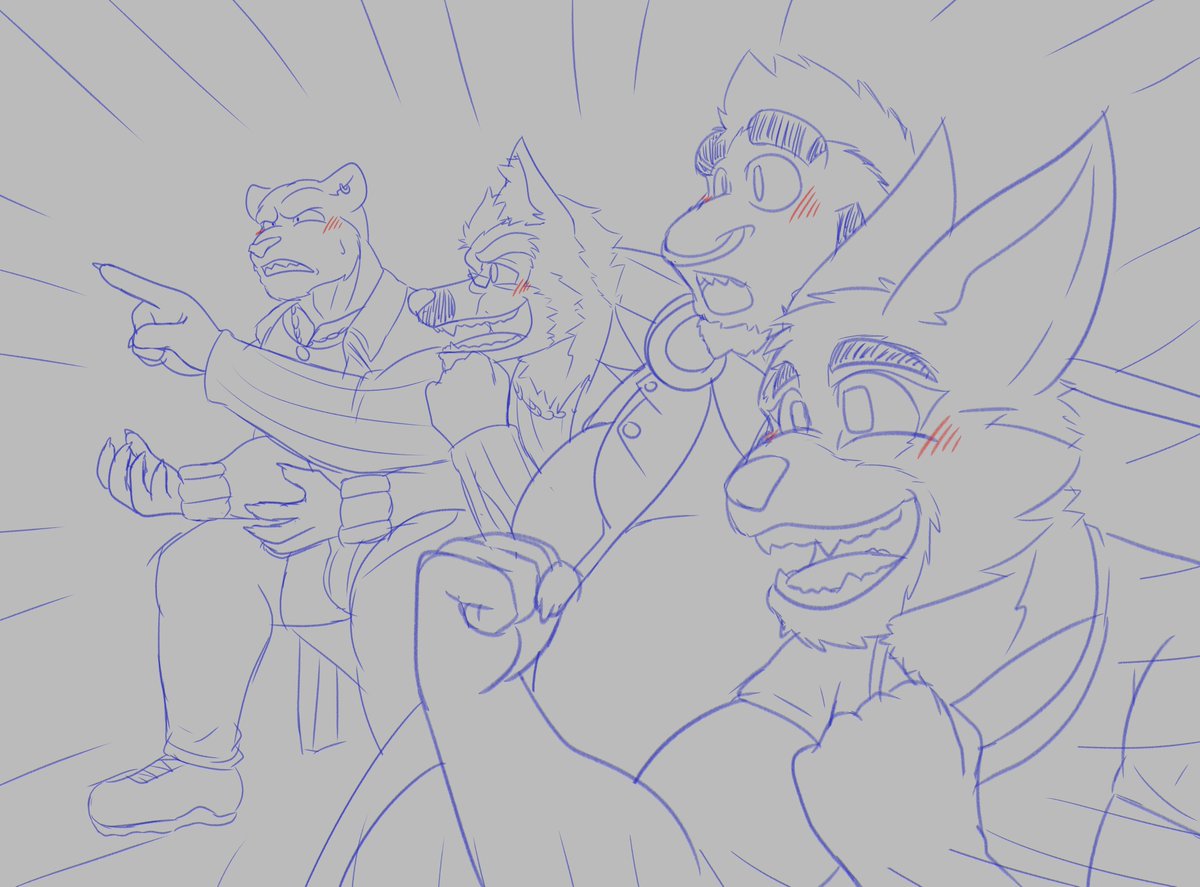 Hoot Hoot (@dg_254) on Twitter photo That smile, that damned smile.
Quick doodle of the cast of <a href="/Burrows_VN/">Tipsy Rabbit Games (Burrows VN)</a>, they main 4 just loves their Opossum oh so much~ That smile, that damned smile.
Quick doodle of the cast of <a href="/Burrows_VN/">Tipsy Rabbit Games (Burrows VN)</a>, they main 4 just loves their Opossum oh so much~