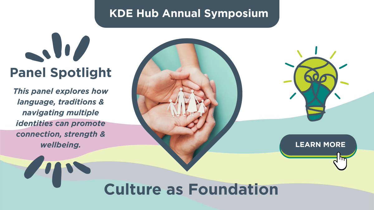 Culture is foundational to youth mental wellness. This panel explores how language, traditions &amp; navigating multiple identities can promote connection, strength &amp; wellbeing.

For more information: kdehub.ca/symposium/annu…
