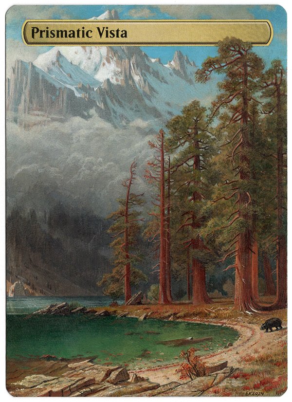 klug_alters's tweet photo. Vista painted after Albert Bierstadt's 1876-77 piece, 'Mount Corcoran'. https://t.co/fZ2bEDGK3i