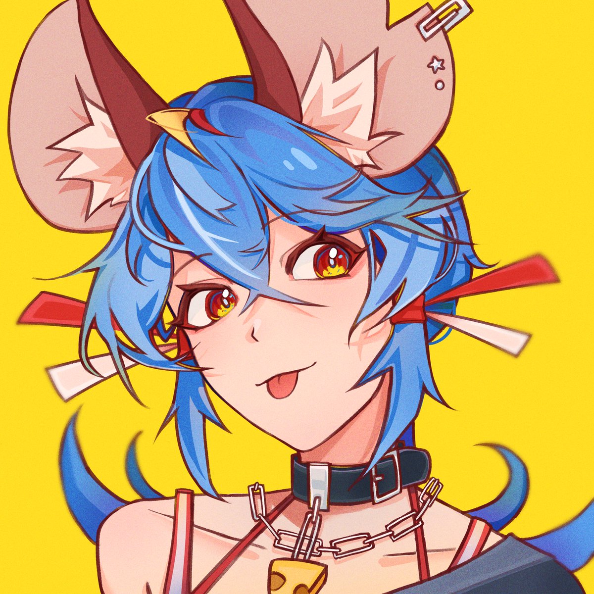 on my LIFE i become a (somewhat) successful vtuber artist within the next year,,

new to twt made a pfp :3

going to develop my skills first by creating my own model and hopefully open commissions soon!! 
#vtuber #ENVtuber