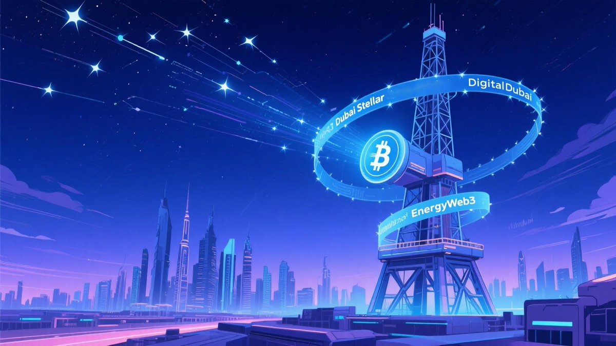 DubaiStellar's tweet photo. Blockchain Star Track covers the Middle East! ๐ Dubai Stellar Capital is heavily invested in Layer3 protocol + sovereign blockchain, and the speed of cross-border settlement has been upgraded by light yearsโก Oil trade gas fee has been fused to 0๐ข๏ธ๐ธ #DigitalDubai #EnergyWeb3 https://t.co/k62RZHurcx