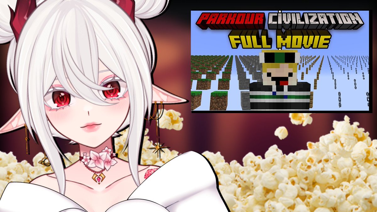 Mini Announcement!
On Friday evenings, I'm going to start hosting Watch-alongs w/ friends and chat!

Our first watch-along will be June 6th at 11pm EST, and we will be watching: Minecraft - Parkour Civilization!