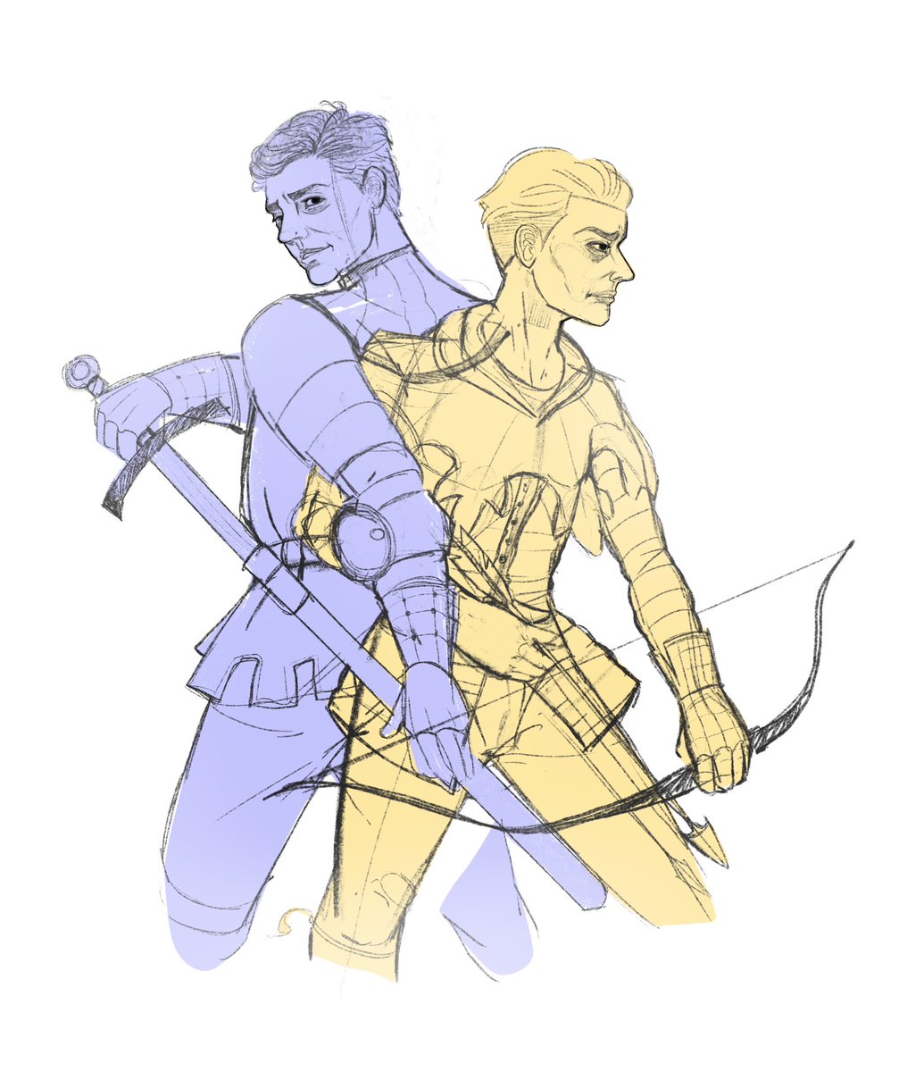 WIP sketch ⚔️ #kcd2 #hansry