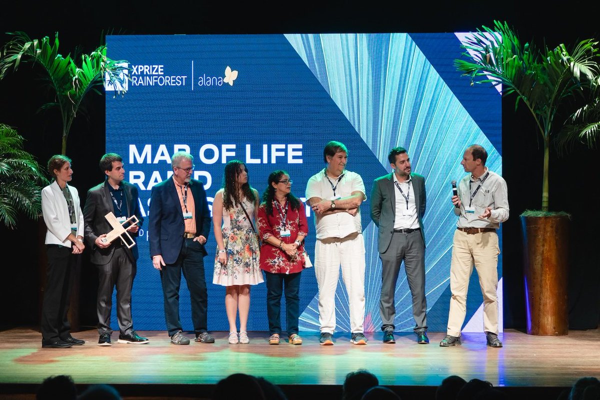 (1/2) XPRIZE is proud to be at the Yale Innovation Summit supporting Map of Life, the second place winner of our #XPRIZERainforest competition. From high-fidelity local precision to global trends, @MapofLife_AI is turning complex biodiversity data into decision-ready insight.