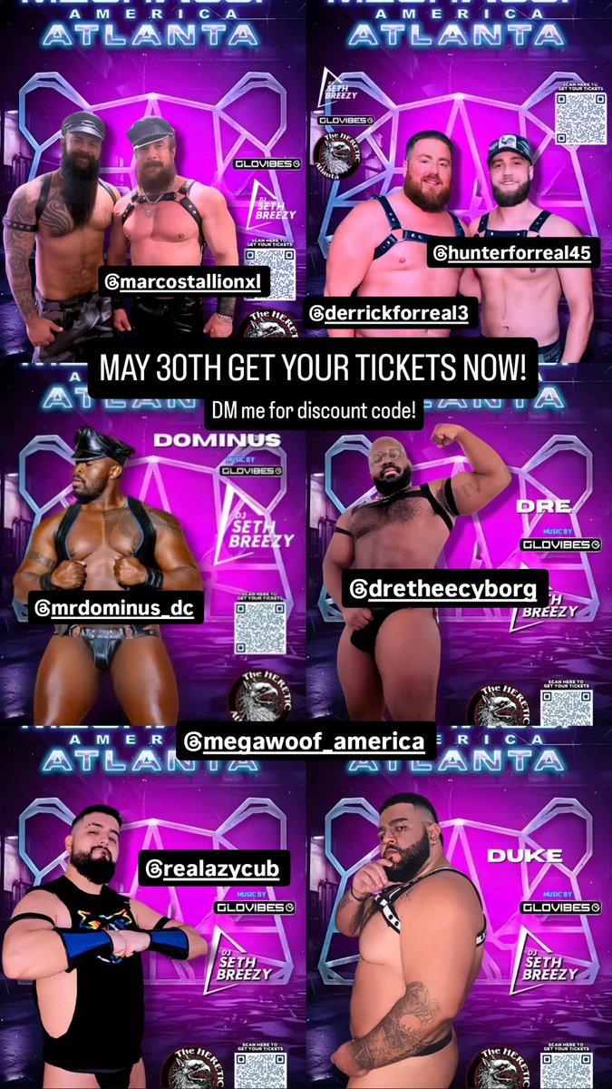 GBZtheDuke 🇲🇽🇺🇸 (@gbztheduke) on Twitter photo Full roster for tomorrow in ATL!
<a href="/marcostallionXL/">Marco Stallion XL Fire Island 6/6-9</a>
<a href="/magnusbullxxx/">Magnus Bull. IML chicago 2025</a>
<a href="/Derrickforreal8/">Derrickforreal8</a>
<a href="/HunterForReal45/">HunterForReal</a>
@mrdominus_dc(instagram)
<a href="/rLz_cub/">TheCubShow</a>
<a href="/Dr3sidequest/">Dr3</a> Full roster for tomorrow in ATL!
<a href="/marcostallionXL/">Marco Stallion XL Fire Island 6/6-9</a>
<a href="/magnusbullxxx/">Magnus Bull. IML chicago 2025</a>
<a href="/Derrickforreal8/">Derrickforreal8</a>
<a href="/HunterForReal45/">HunterForReal</a>
@mrdominus_dc(instagram)
<a href="/rLz_cub/">TheCubShow</a>
<a href="/Dr3sidequest/">Dr3</a>