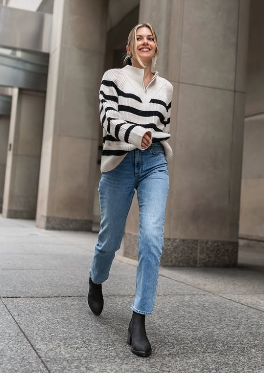 ThursdayBootCo's tweet photo. The knockout boots and straight leg jeans are what dreams are made of ✨🤗
📸: @gyzhong
#ThursdayBoots #WomensStyle #KnockoutBoots #SpringOutfits https://t.co/lQ1Phq3X3o