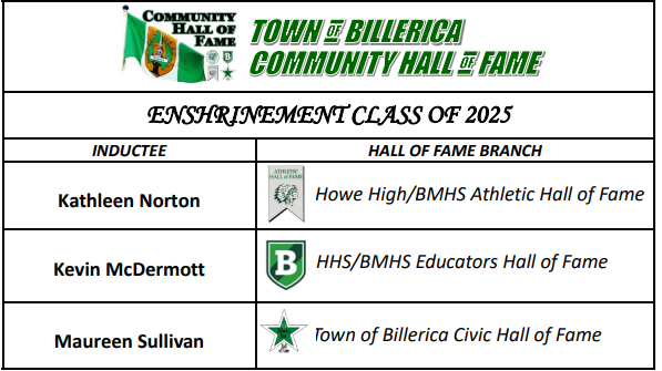 billericachof's tweet photo. Congratulations to the Class of 2025 CHOF Inductees! https://t.co/RYvRW61uo1