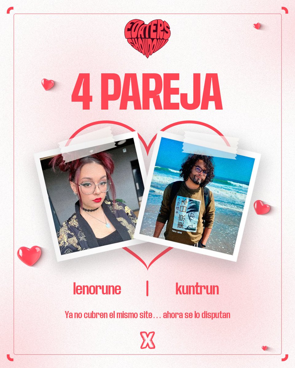 luixmi12's tweet photo. Ella de Colombia, caster y host de LoL y Valorant. Él, siempre en las sombras, excepto cuando se trata de apoyar a su novia, ahí sí que se deja ver. Pero ahora el fan número uno se convierte en su rival. ¿Será capaz de ganarle sin dormir en el sofá? @Lenorune vs @Kuntrun4 🇨🇴🇨🇱 https://t.co/FAuXMUp8dZ