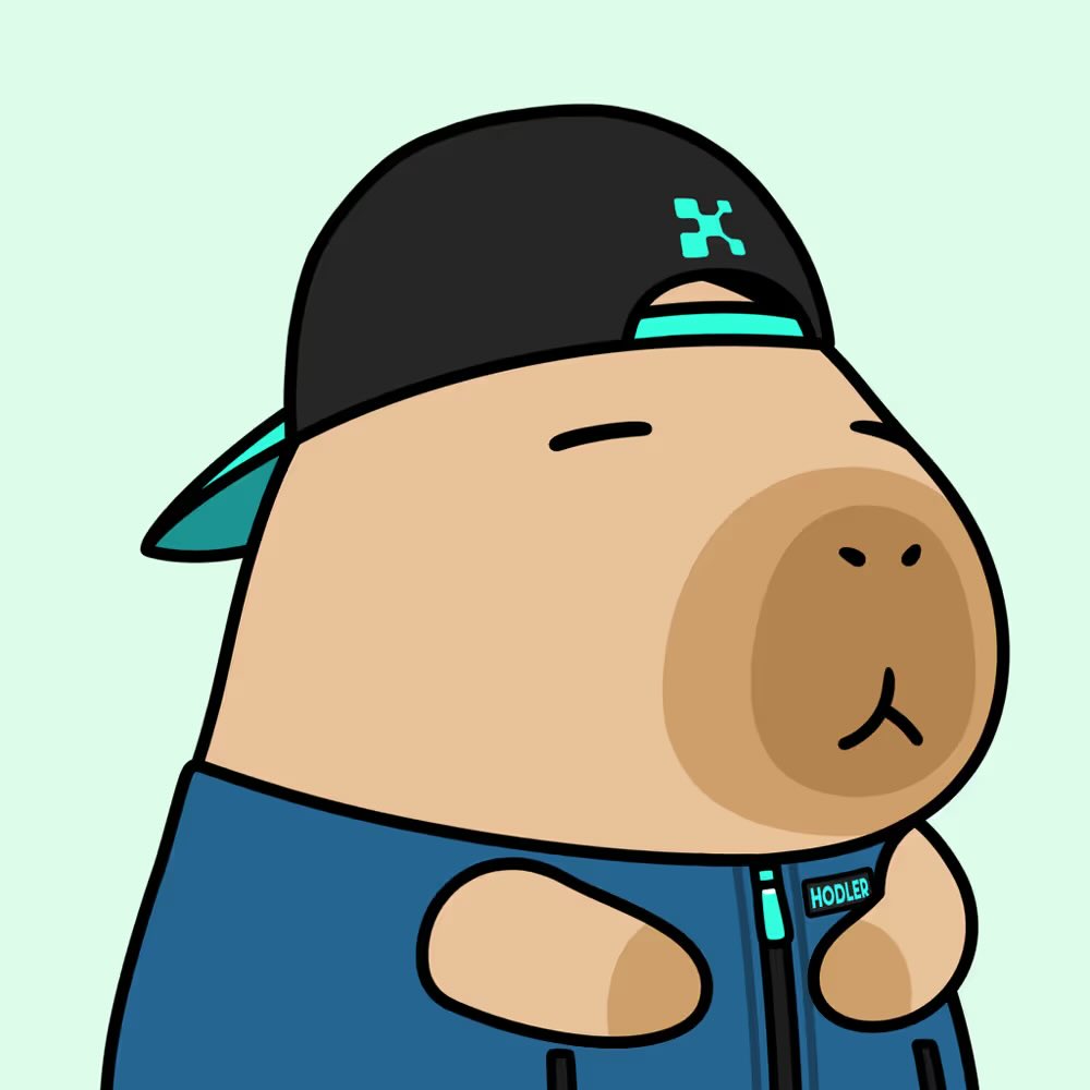 Just Revealed my <a href="/KaitoAI/">Kaito AI 🌊</a> NFT 

Yapybaras are cute and kinda suit Kaito

The artist <a href="/FroggyCyborg/">Froggy</a> has done a good job, I like the style and the Art 

<a href="/Punk9277/">Yu Hu 🌊</a> and his Team continue to surprise us and I am excited to see what role the NFTs will play in the future 

We Continue