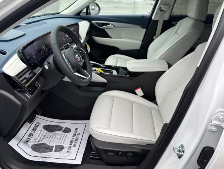 Premium and loaded with great luxury features, explore this new 2025 Buick #Envision Avenir currently available at Harvey's GM! This Buick Envision features adaptive cruise control, remote keyless entry, heads-up display, and memory seats. bit.ly/43A88x4