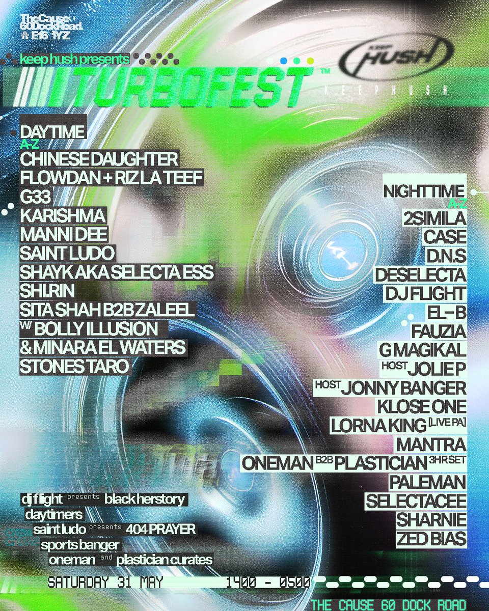 DJFlight's tweet image. #blackherstory returns this Saturday in collaboration with @keephushuk - running The Cause’s gallery 9pm-5am with this super talented lineup of DJs, live PA, and MC ✨ @djdeselecta, FAUZIA, G Magikal, Jolie P, @KingLornaVocals, Selectacee &amp;amp; me. Tickets fixr.co/event/keep-hus… ✨