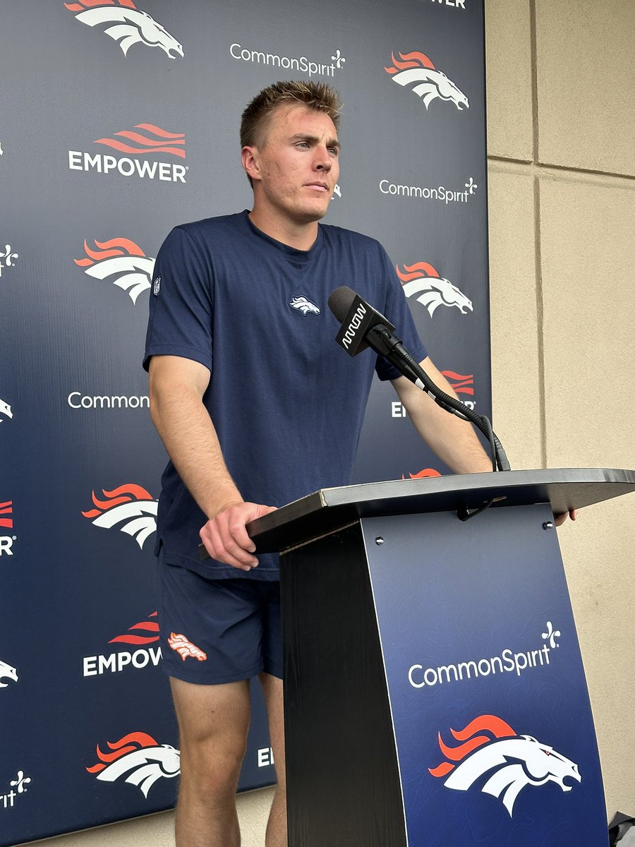 Broncos QB1 Bo Nix