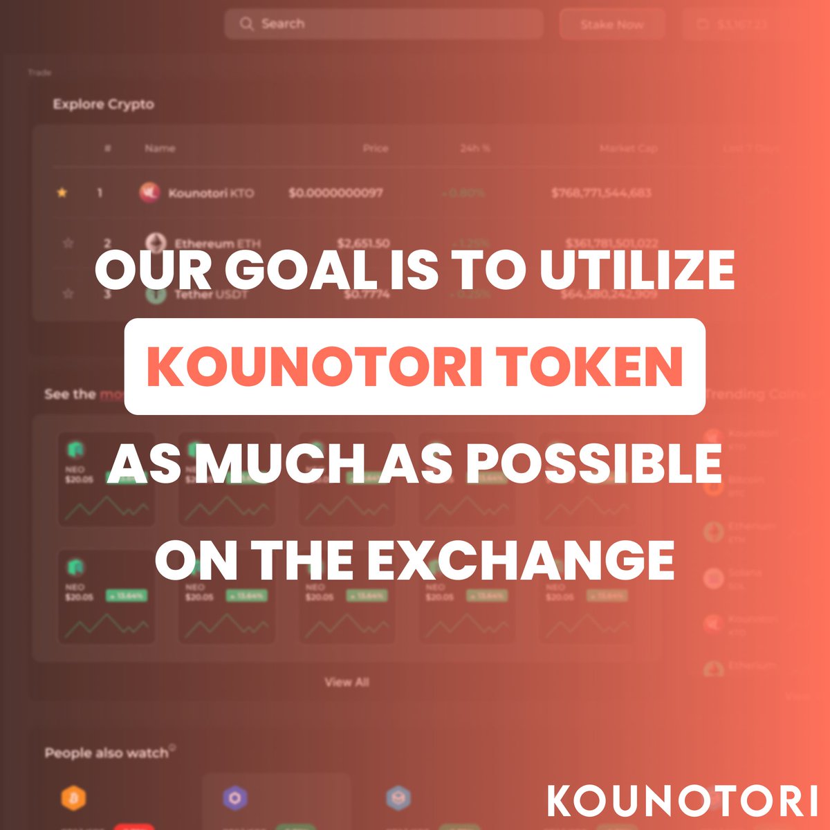 We’re not building just another exchange.
We’re building one that puts the user first — not pure profit. 🙌

• Community-driven 🌍
• Safe for crypto newcomers 🛡️
• Affordable listings for every project 🚀
• Discover high-potential gems early 🔍💎
• Staking for passive income