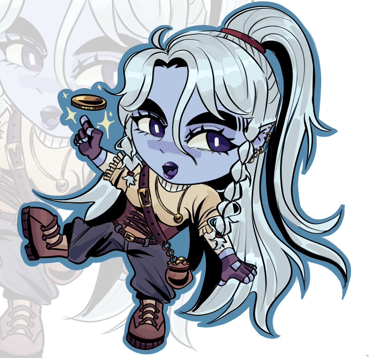 atmeosphere's tweet photo. turned my dnd character into a chibi version!
#dungeonsanddragons https://t.co/6ICvC0cPf5