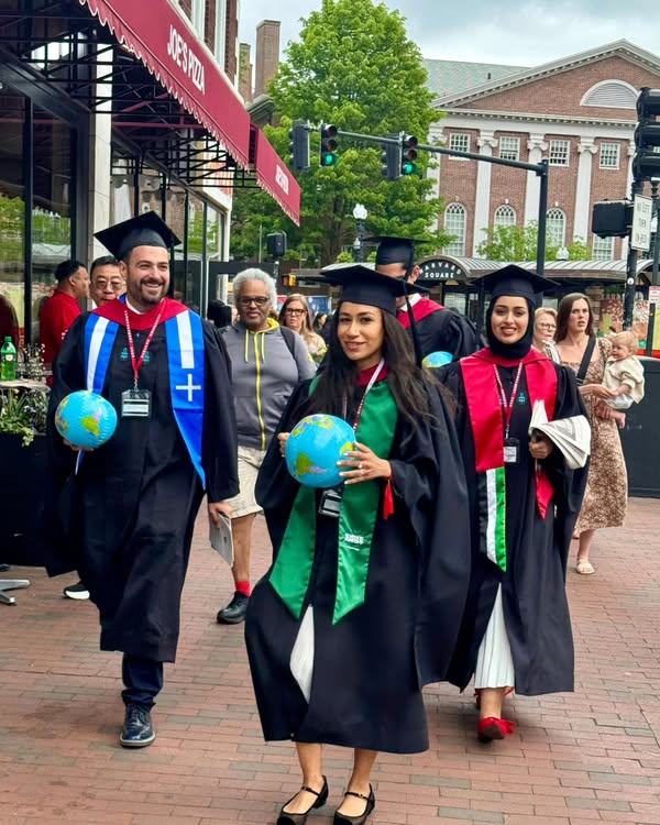 Celebrating Harvard’s 374th commencement today.  Congratulations, graduates...you have the world in your hands!  Long live Harvard!