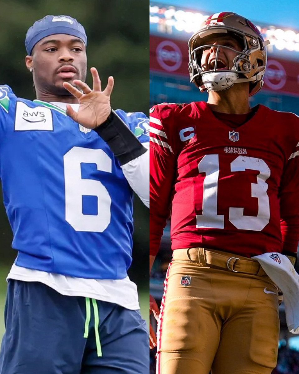 Seattle rookie QB Jalen Milroe recently noted that he has studied Brock Purdy’s film with Seattle’s OC Klint Kubiak

Milroe on Brock Purdy: 

"What’s unique about Brock is he played in the same system that I’m in right now. So, it’s been great to see the tape and see some of our