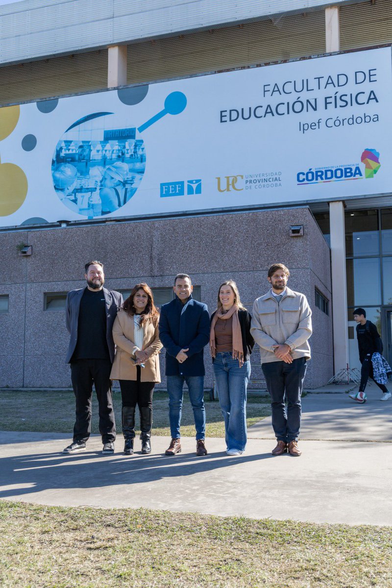 marcerodio's tweet photo. Realizamos una jornada de operativos #BEC y #CiDi en el predio de la Facultad de Educación Física | IPEF de la @upc_cordoba, una institución con reconocida trayectoria y calidad académica en la formación de profesionales de la educación física. 🏃🤸‍♂️ https://t.co/DQeuot9c1V
