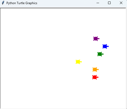 MikeSloanCreate's tweet photo. 📚 Day 19 of #100DaysOfCode:
✅ Event listeners (keyboard-trained turtles)
✅ Higher-order function sophistication
✅ Turtle races - odds available upon request

Programming: Where reptile gambling is encouraged.

#Python #CodingJourney https://t.co/xaIhdWAlF0