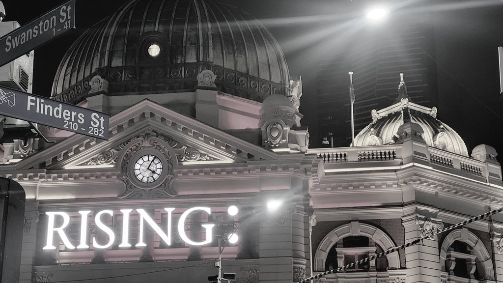 Flinders Street Station, Melbourne, 3AM