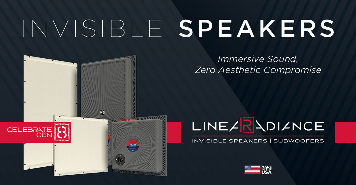 @stealthacoustic has led invisible audio since 2003 with LineaResponse speakers. Now, the 8th-gen LineaRadiance series takes hidden sound to another level with flawless acoustics and seamless design for pros who never compromise. 
bit.ly/4bHlv0O 

#HTACertified #avtweeps
