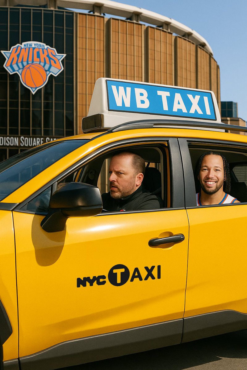Knicks Game 5 tonight! Tip-off at 8:00 PM 🏀 Expect pre-game rush around 6–8 PM and post-game rides around 10:30 PM+ 🔷🟠 LET’S GO KNICKS

#Knicks #GameDay #TaxiRush #NYCDrivers #nyc #newyorkcity #nyctaxi #wbtaxi #taxicab #taxi #yellowcab #yellowtaxi #taxidriver #taxidrivers