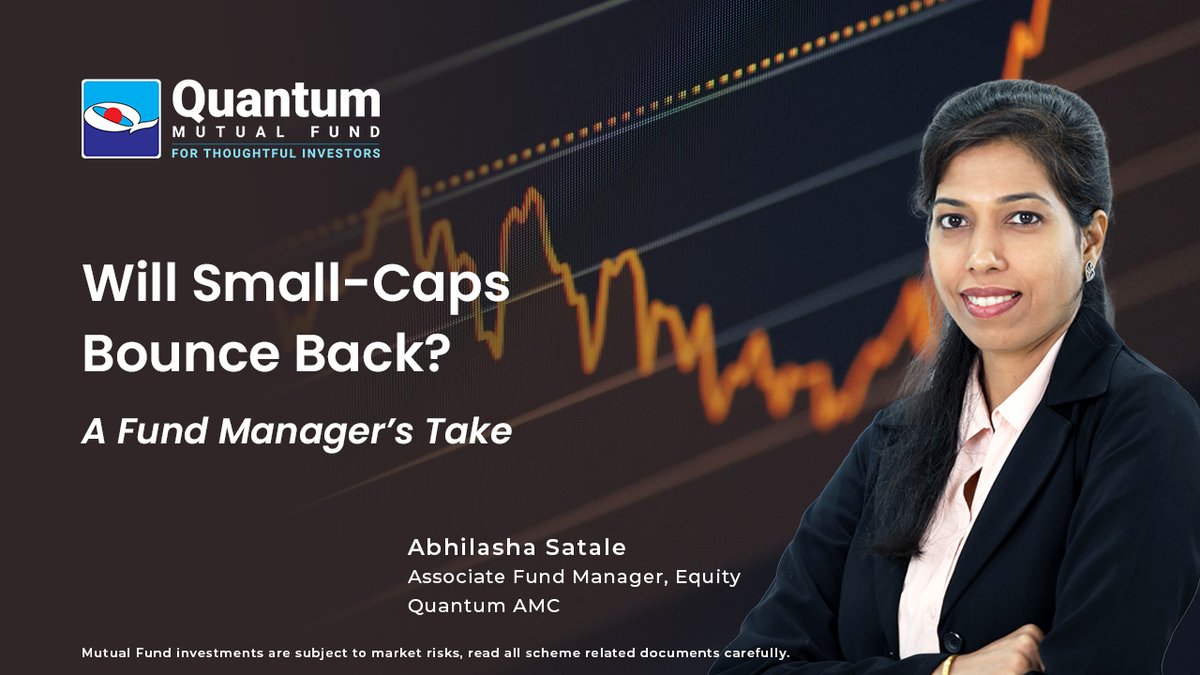 Small-caps have seen their fair share of ups and downs—but is the tide turning?
In this short snippet, Abhilasha Satale, Associate Equity Fund Manager at Quantum Mutual Fund, shares her view on why the small-cap space still holds potential and what investors should keep in mind