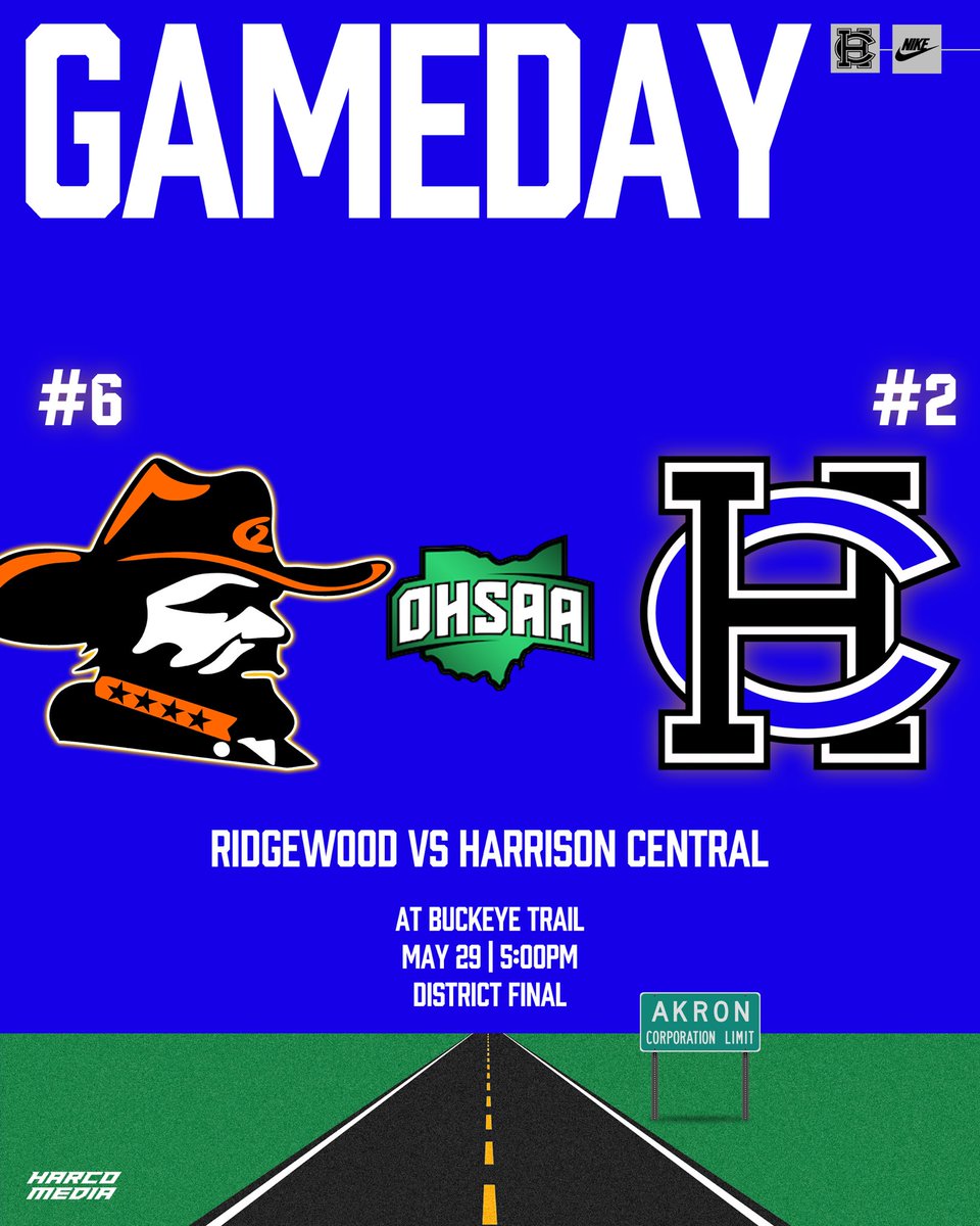 Harrison Central Baseball (@hc_baseball__) on Twitter photo Let’s go!!!
🏆- District Championship
🆚- <a href="/WoodBaseball_/">Ridgewood Baseball ⚾️</a>
🏟️- Buckeye Trail H.S.
⌚️- 5 p.m.
🌥️- 71° Let’s go!!!
🏆- District Championship
🆚- <a href="/WoodBaseball_/">Ridgewood Baseball ⚾️</a>
🏟️- Buckeye Trail H.S.
⌚️- 5 p.m.
🌥️- 71°