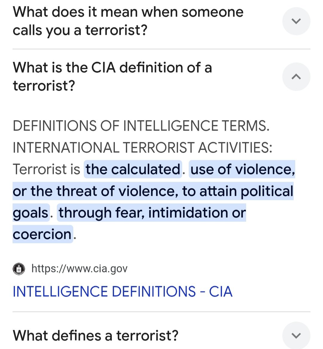 Someone threatening Americans daily should be considered a terrorist, shouldn't they?