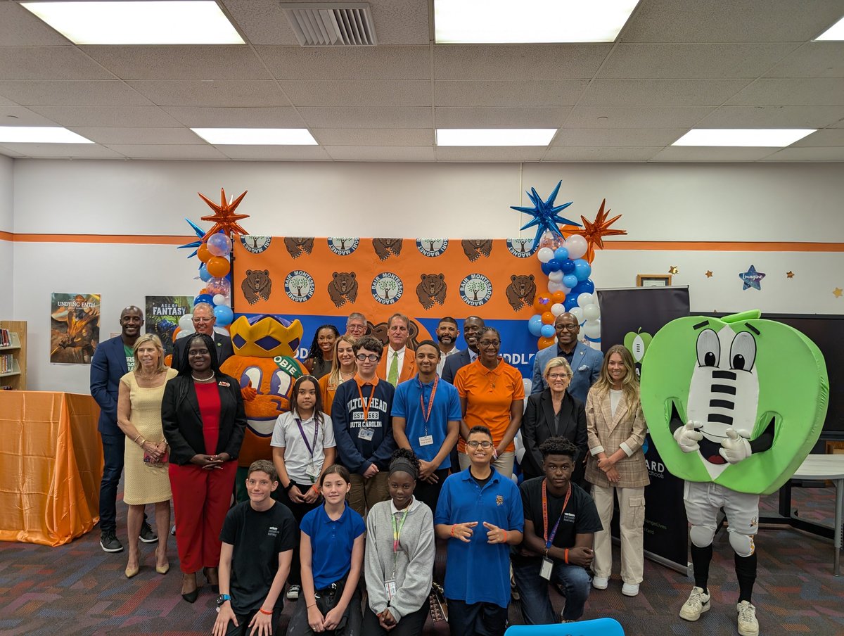 Florida Lottery (@floridalottery) on Twitter photo ๐ Exciting week at Bair Middle School in Sunrise, FL!
Secretary <a href="/JohnFDavisJD/">John F. Davis</a> joined <a href="/OrangeBowl/">Capital One Orange Bowl</a>, Superintendent Dr. <a href="/HowardHepburn/">Howard Hepburn</a>, and other partners to unveil a newly renovated, STEM-focused media center, as part of our shared mission to create innovative learning spaces ๐ Exciting week at Bair Middle School in Sunrise, FL!
Secretary <a href="/JohnFDavisJD/">John F. Davis</a> joined <a href="/OrangeBowl/">Capital One Orange Bowl</a>, Superintendent Dr. <a href="/HowardHepburn/">Howard Hepburn</a>, and other partners to unveil a newly renovated, STEM-focused media center, as part of our shared mission to create innovative learning spaces