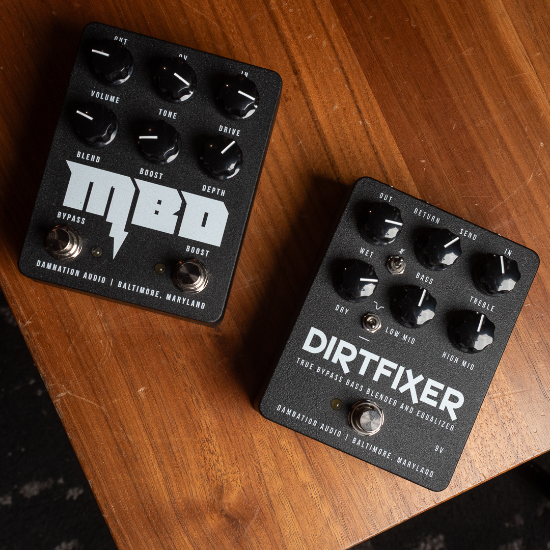 bit.ly/3FfSZsK | Low-end filth, high-class tone. Damnation Audio pedals bring the heavy—shop bass effects built to shake your soul in the BASSment today!