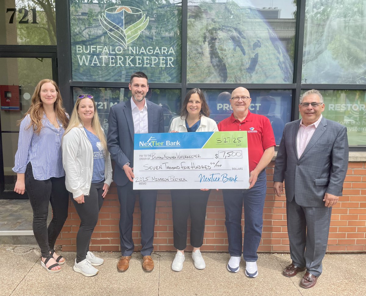 Many thanks to our friends at @NexTierBank for becoming our newest Mission Partners!