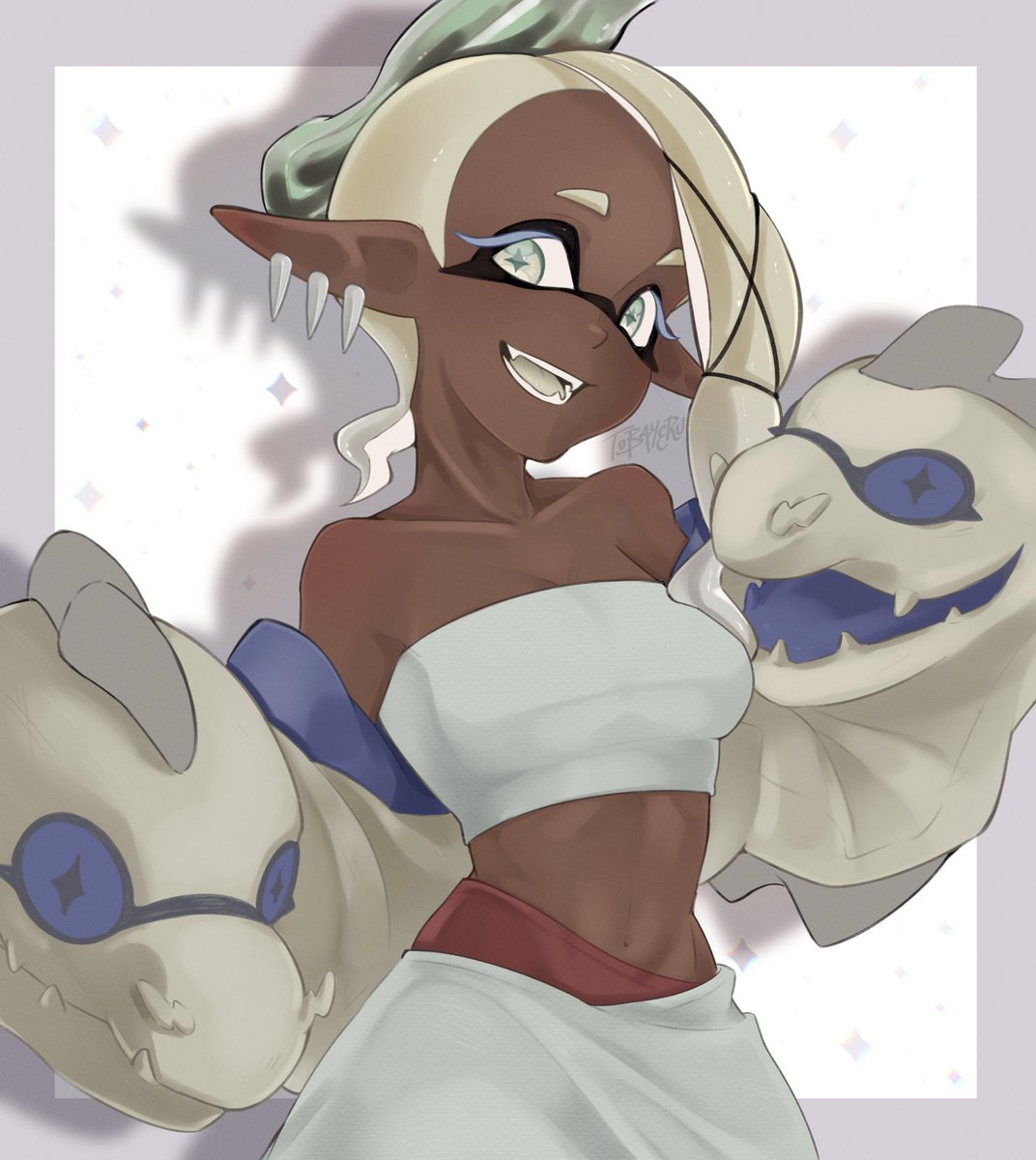 Some of my favourite Splatoon pieces I’ve made 🩷