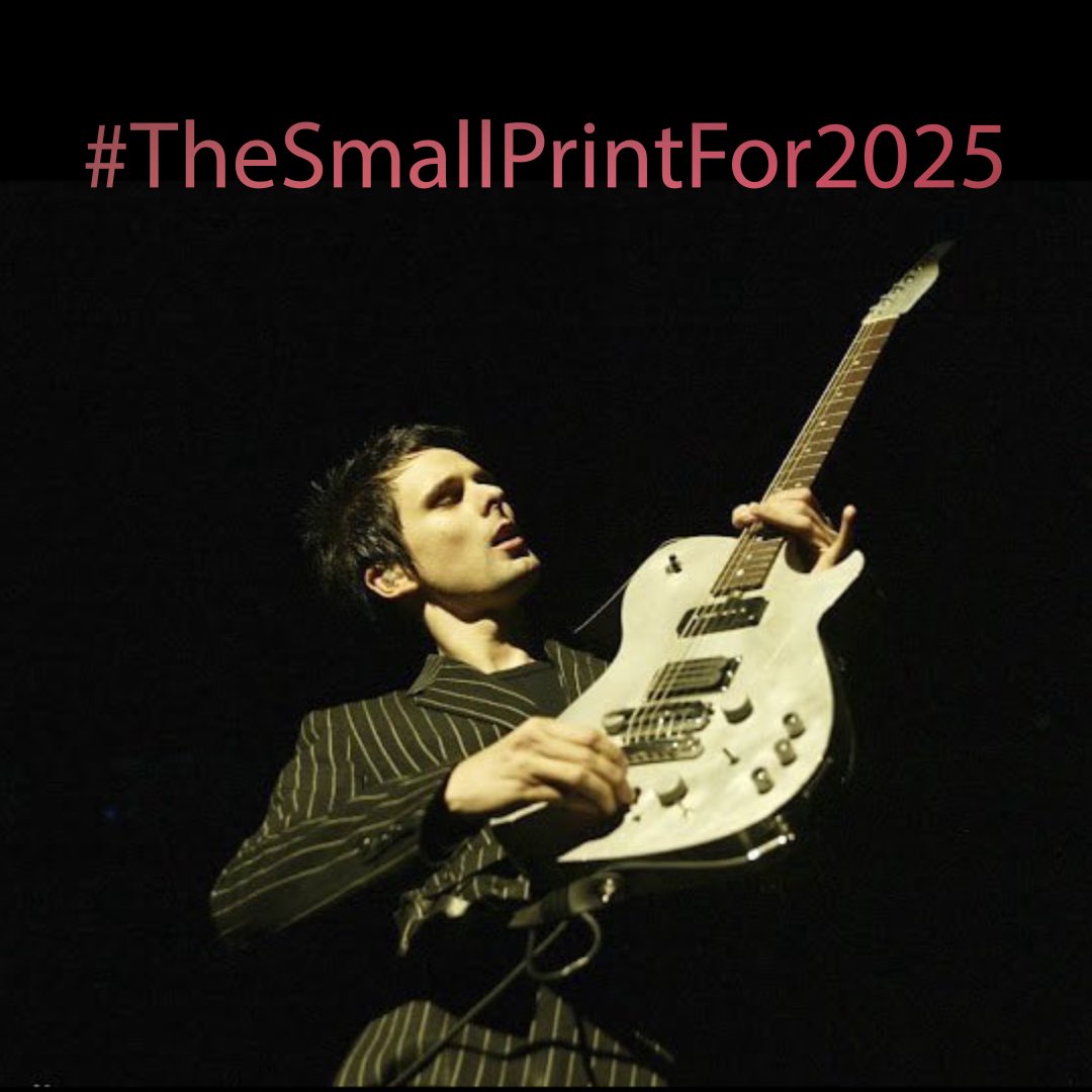 #TheSmallPrintForMadcool <a href="/muse/">muse</a>