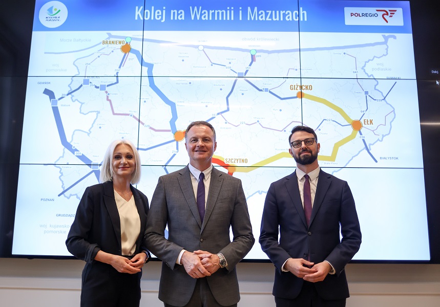 🚉 Więcej połączeń kolejowych w regionie! 
Od czerwca ruszają pociągi na lotnisko w Szymanach, do Ełku i Giżycka oraz specjalny kurs na beatyfikację w Braniewie. 
Łączymy ważne miejsca i chwile. 
🔗 Sprawdź rozkład i poznaj szczegóły: warmia.mazury.pl/rozwoj-regionu…