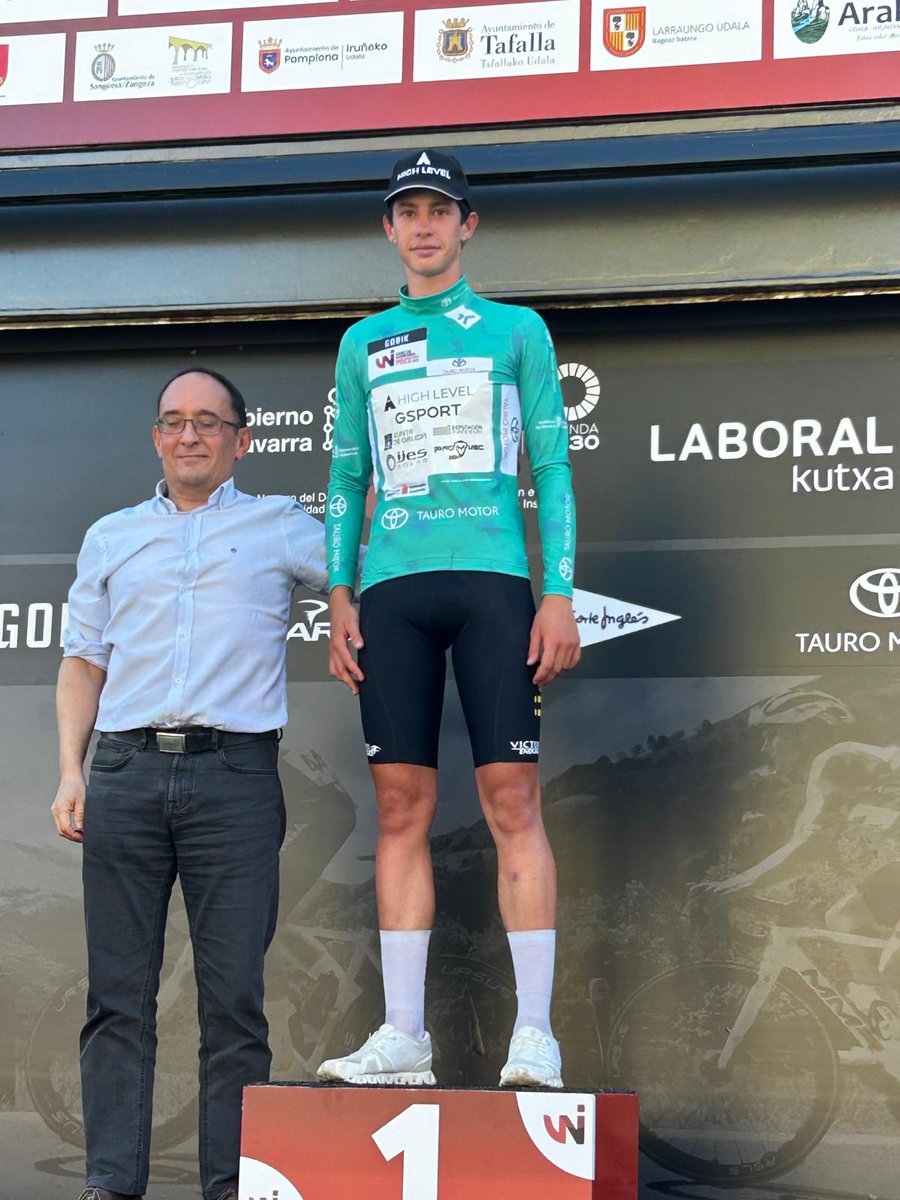 ETAPA 1⃣ <a href="/VueltaNavarra_/">Vuelta Navarra</a> 

6⃣ Pablo Ortega

8⃣ Alejandro Merenciano y líder Metas Volantes 💚

🥈 clasificación por equipos