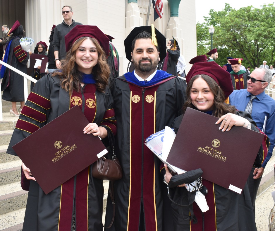 Congratulations to our incredible Ph.D. and M.S. graduates from the Graduate School of Biomedical Sciences! Your hard work, passion, and perseverance have paid off — here’s to the Class of 2025! #NYMC #NYMCGSBMS #NYMCgrad #Classof2025