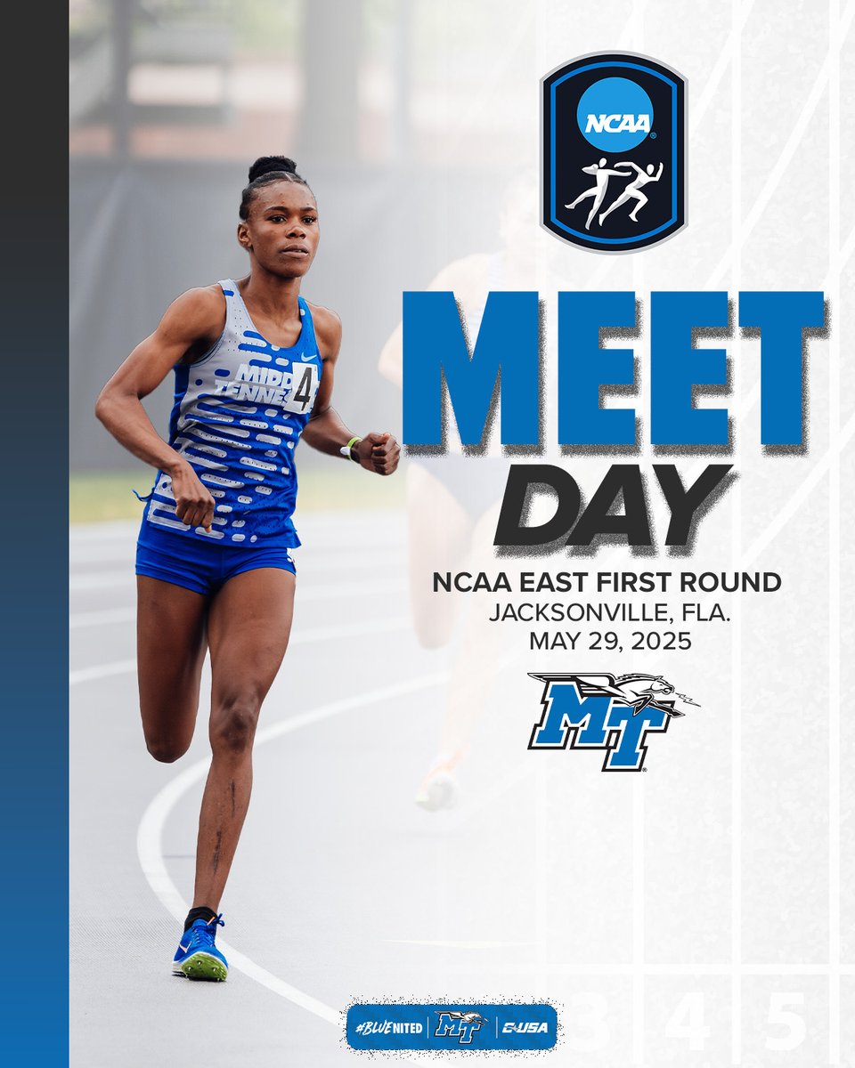 Privillege Chikara is ready to hit the track in the first round of the 800m today at 3:20 p.m.

📺goblueraiders.co/TF-Watch 
📊goblueraiders.co/TF-Results 

#BLUEnited