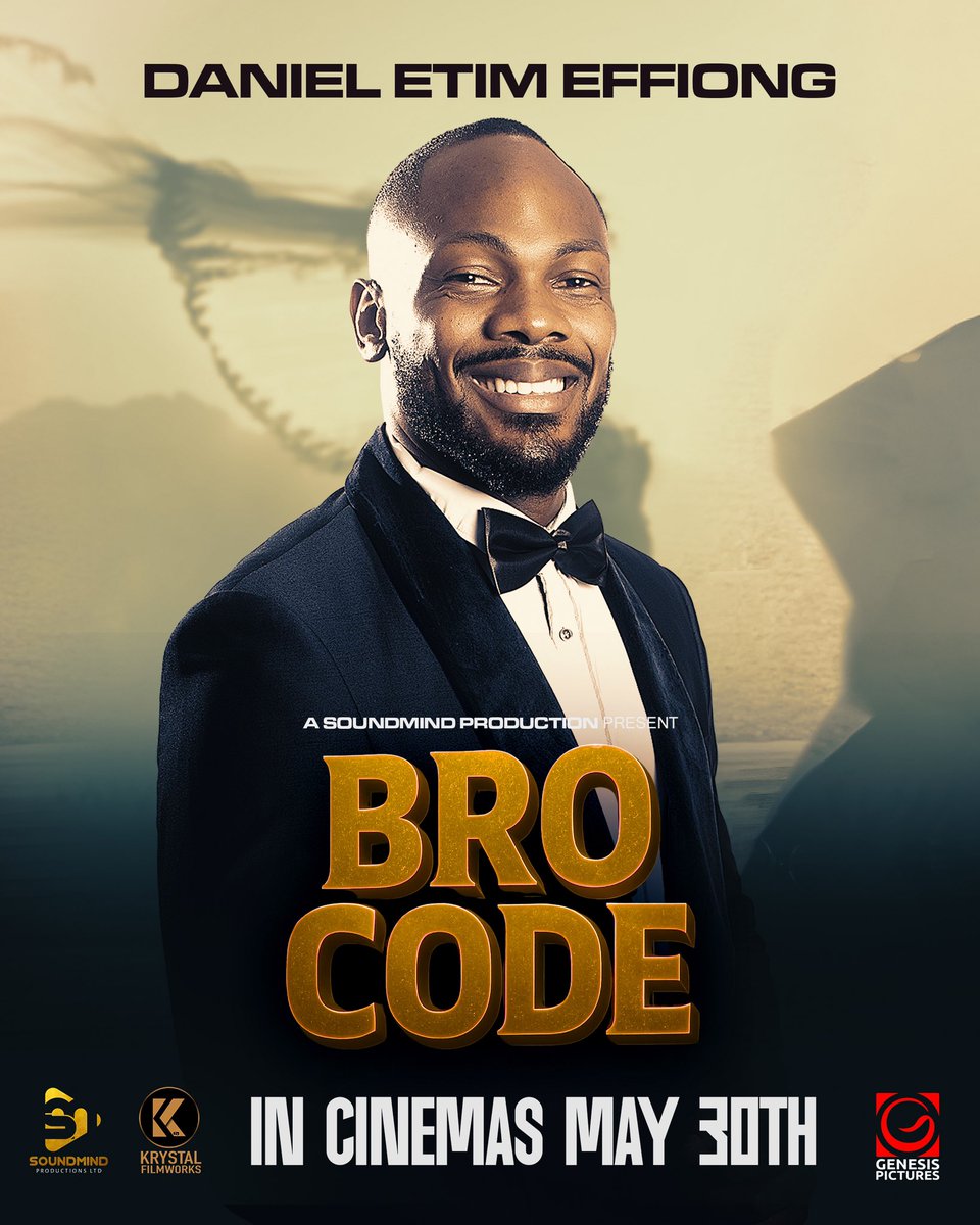 UMANU (@mrumanu_elijah) on Twitter photo Glad to announce that my new movie “Bro Code” Opens in all cinemas across Nigeria 🇳🇬, ghana 🇬🇭 and Ivory Coast 🇨🇮 from may 30th 2025.
“Bro Code” the movie
<a href="/krystalfilmpro/">KRYSTAL FILMWORKS ®️</a> ✊🏽
#Brocodethemovie Glad to announce that my new movie “Bro Code” Opens in all cinemas across Nigeria 🇳🇬, ghana 🇬🇭 and Ivory Coast 🇨🇮 from may 30th 2025.
“Bro Code” the movie
<a href="/krystalfilmpro/">KRYSTAL FILMWORKS ®️</a> ✊🏽
#Brocodethemovie