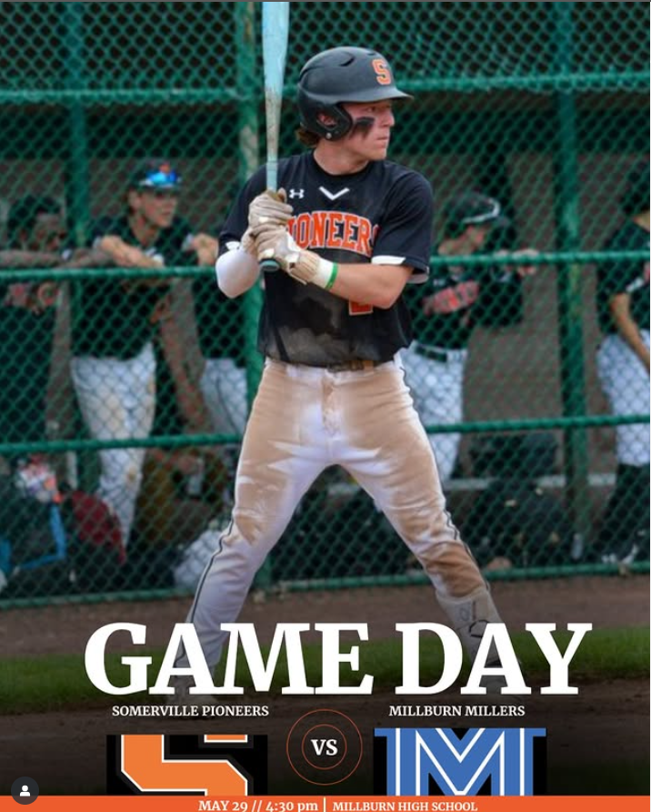 Tim Davis (@villepioneers) on Twitter photo ⚾ GAME DAY | NJSIAA STATE TOURNAMENT
🏆North II Group III- Quarterfinal Round
🆚# 2 Millburn
📍Millburn High School
🕟4:30 pm
<a href="/SomervilleHSNJ/">Somerville High School</a> <a href="/VilleSchoolsNJ/">Somerville NJ Schools</a> <a href="/villebaseballnj/">Somerville Baseball</a> ⚾ GAME DAY | NJSIAA STATE TOURNAMENT
🏆North II Group III- Quarterfinal Round
🆚# 2 Millburn
📍Millburn High School
🕟4:30 pm
<a href="/SomervilleHSNJ/">Somerville High School</a> <a href="/VilleSchoolsNJ/">Somerville NJ Schools</a> <a href="/villebaseballnj/">Somerville Baseball</a>