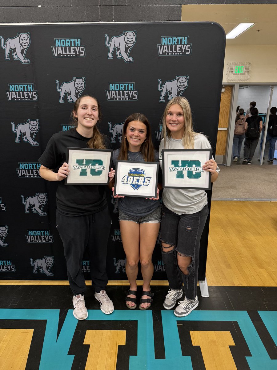 Zach LeMay (@lemay33) on Twitter photo Proud of these 3 for signing to continue their college athletic careers! They changed the culture and made school/state history together. Pumped for your next chapter! <a href="/YCWBasketball/">Yavapai College Women’s Basketball</a> <a href="/YubaTrack_49/">Yuba Track & Field</a> are getting GREAT ones!
May have 1 more hooper signing soon👀
<a href="/RGJpreps/">RGJ preps</a> <a href="/J_RayDoc/">J. Ray Dockter</a> Proud of these 3 for signing to continue their college athletic careers! They changed the culture and made school/state history together. Pumped for your next chapter! <a href="/YCWBasketball/">Yavapai College Women’s Basketball</a> <a href="/YubaTrack_49/">Yuba Track & Field</a> are getting GREAT ones!
May have 1 more hooper signing soon👀
<a href="/RGJpreps/">RGJ preps</a> <a href="/J_RayDoc/">J. Ray Dockter</a>