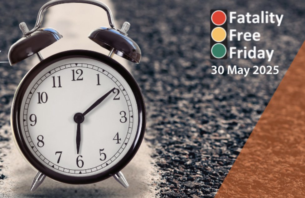 Today is Fatality Free Friday — a reminder that if we can go one day without a death on the road, we can demonstrate the impact a focus on road safety can have every day of the year.
 
Road safety is everyone's responsibility.
 
More info: arsf.com.au/fatality-free-…