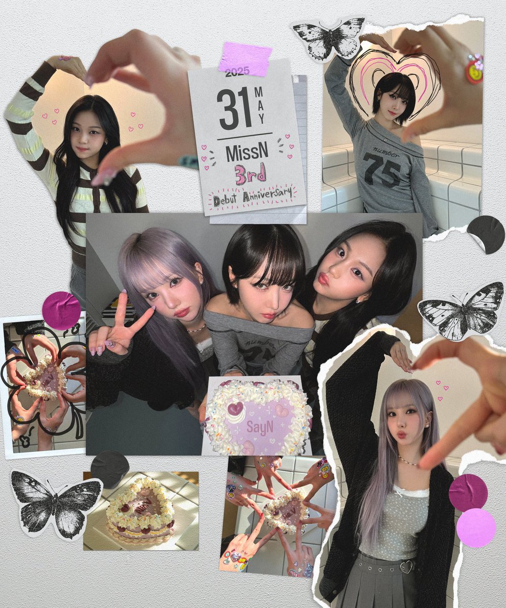 #MissN 3nd Debut Anniversary🎈
#미쓰에니 의 데뷔 3주년을 축하합니다💜❤️💙

#MissN_데뷔_3주년
#3nd_Debut_Anniversary