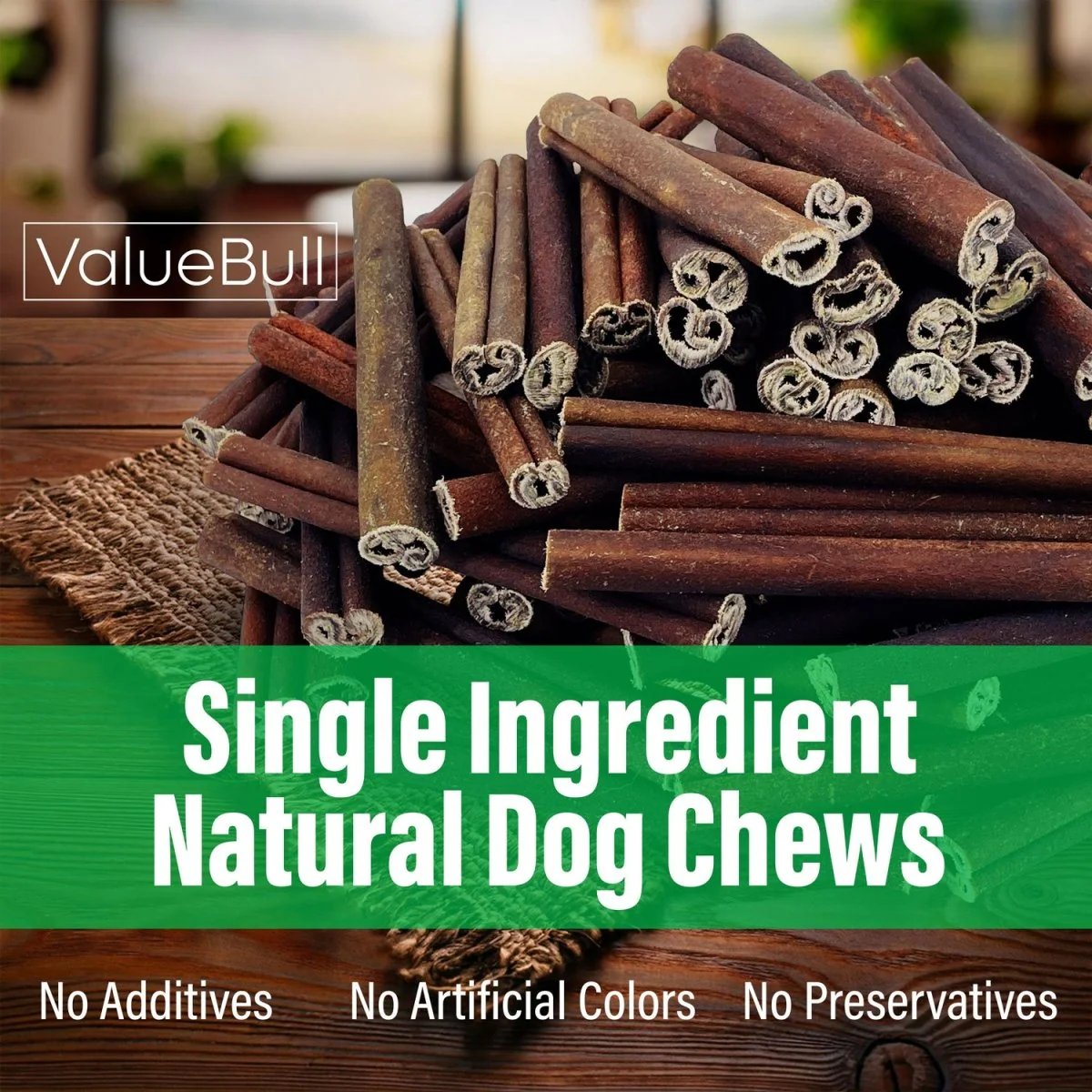 ValueBull Collagen Sticks for Dogs, 6 Inch Medium Chews, Natural Long-Lasting Dog Treats, 100 Count Bulk Pack - Supports Joints, Skin &amp; Coat with Chondroitin &amp; Glucosamine

valuepetsupplies.com/products/value…