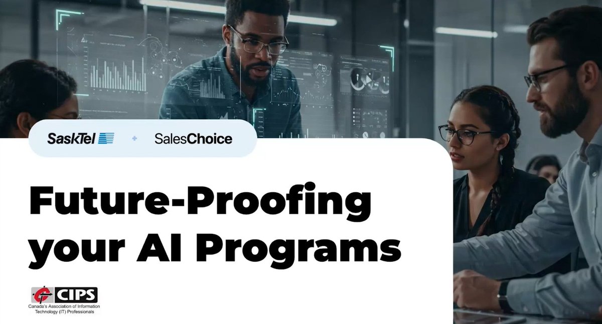 CIPS (@cips) on Twitter photo 🎥Watch the CIPS Webcast: “Future Proofing your AI Programs” with Dr. Cindy Gordon, <a href="/SalesChoice_inc/">SalesChoice Inc.</a>:
cips.ca/cips-webcast-f…
Don’t miss the practical strategies shared for future-proofing your AI initiatives in today’s rapidly shifting landscape.
#CIPSict #ICT #Tech #EthicalAI 🎥Watch the CIPS Webcast: “Future Proofing your AI Programs” with Dr. Cindy Gordon, <a href="/SalesChoice_inc/">SalesChoice Inc.</a>:
cips.ca/cips-webcast-f…
Don’t miss the practical strategies shared for future-proofing your AI initiatives in today’s rapidly shifting landscape.
#CIPSict #ICT #Tech #EthicalAI
