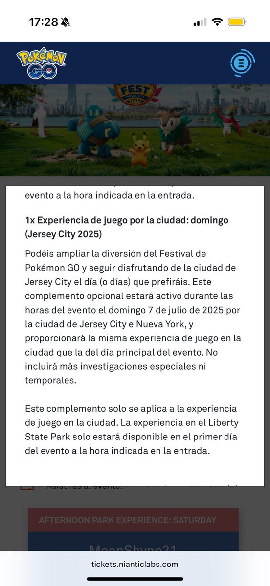GothicRaven6's tweet photo. Hello @NianticHelp was checking the badges that I got for Go Fest NJ, got the Thursday one but I bought for Friday, Saturday and Sunday. 

I'm just wondering if there's a mistake in the translation, cause the event is from 6-8 of. can I get in touch for support? https://t.co/ELNe91SqLI