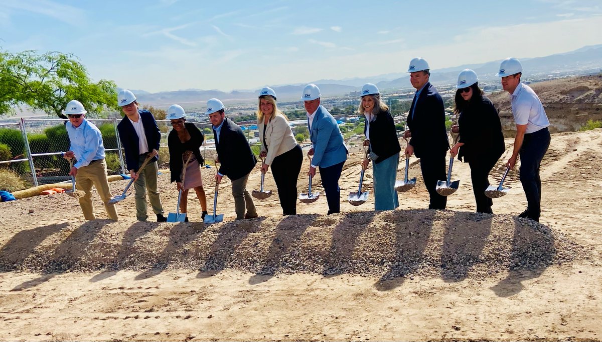 Big news for Henderson, NV! 🎉 EmployNV Business Hub joined the groundbreaking ceremony today for Alton Industry Ltd.'s new West Coast hub. This global company is bringing offices, a distribution warehouse, and future manufacturing plans to Henderson, creating 20 local jobs!